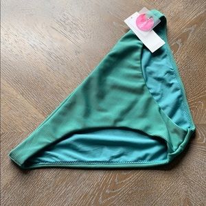 RAISINS Olive Lowrider Pant Bikini Swim Bottoms XL